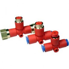 KE, Residual Pressure Relief Valve, One-touch Fitting