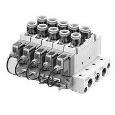 5 Port Solenoid Valve Body Ported Manifold Stacking Type Series