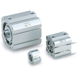 NC(D)Q8, Compact Cylinder, Double Acting, Single Rod